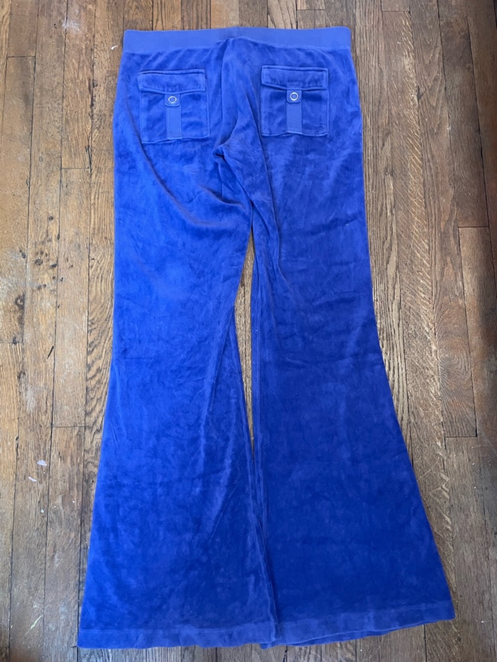 Juicy Couture Bright Blue Velour sweat pants